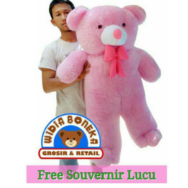 BONEKA TEDDY BEAR JUMBO PITA BESAR 85 CM