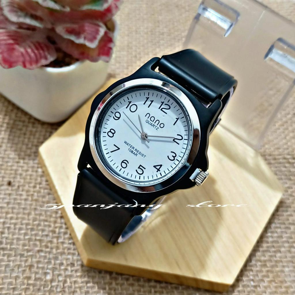 JAM TANGAN PRIA DAN WANITA TAHAN AIR STRAP RUBBER JAM TANGAN SPORT KARET PRIA WANITA