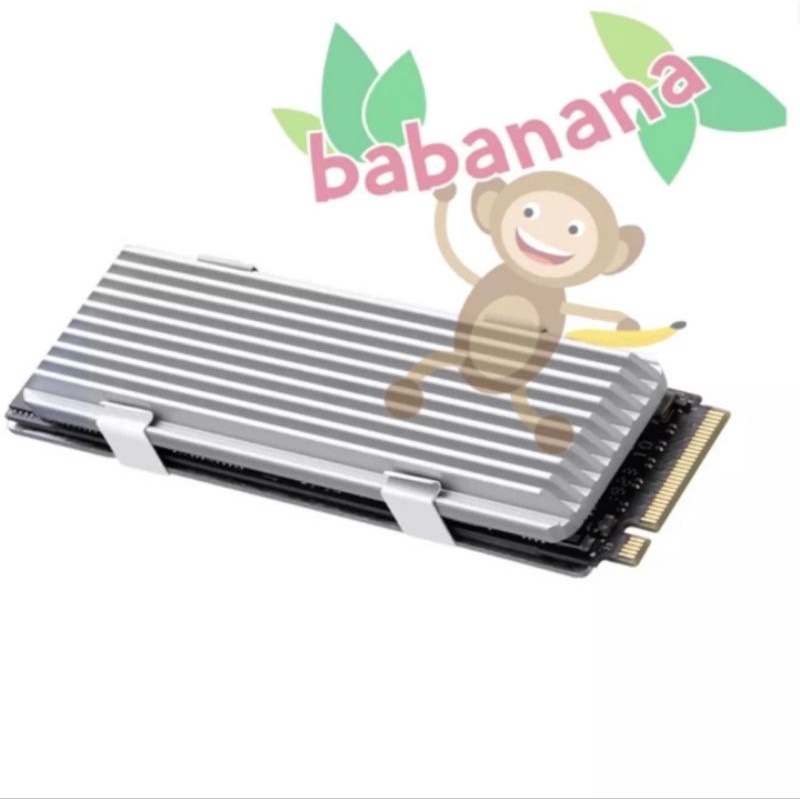 Heatsink ssd m.2 2280 cooler nvme cooling pad thermal silver