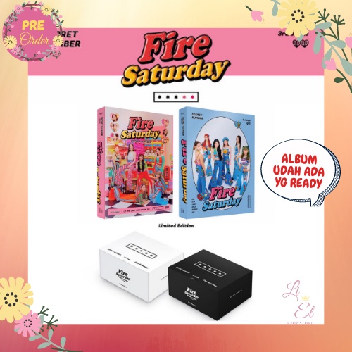 [PO/READY] Secret Number 3rd Single Album - Fire Saturday (Regular/Limited edition)