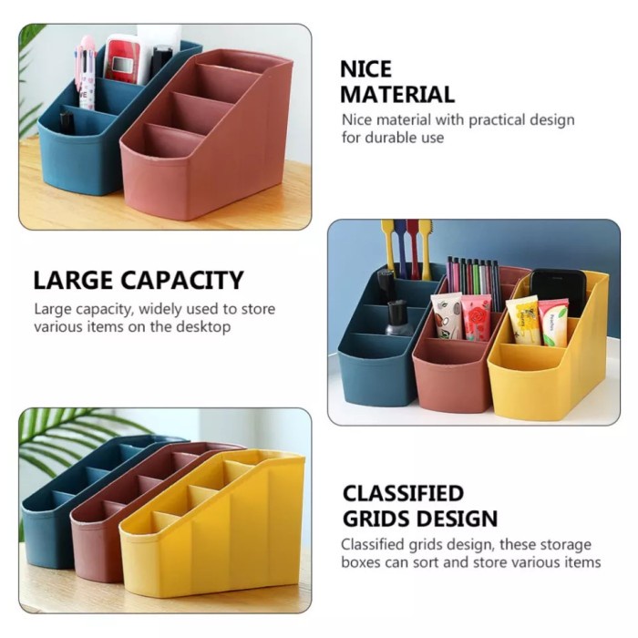 

Terbatas Rak Alat Tulis Pena Pensil / Tempat Pena Pensil / Organizer Box Terbatas