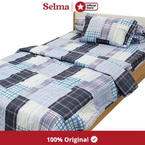 SELMA SET SEPRAI + BED COVER MICROFIBER 120X200 CHARITH Termurah