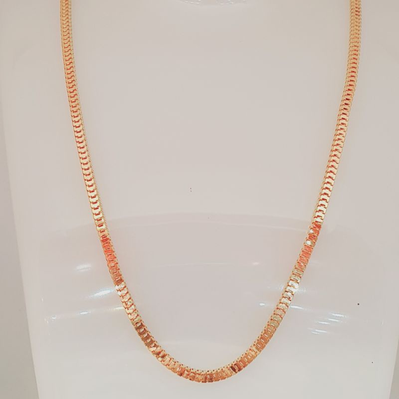 kalung milano emas asli kadar 700