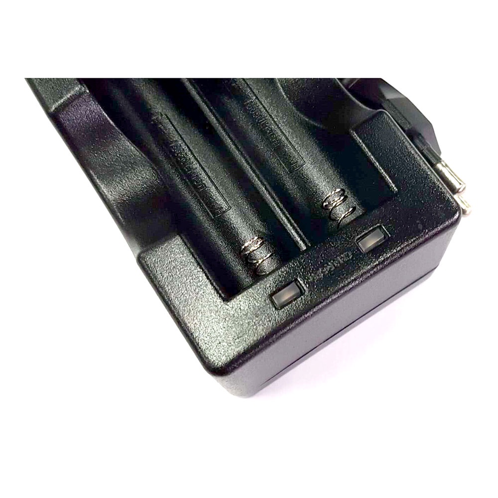 Charger Baterai 18650 Dual Battery Slot - MTLC-04200-1000 - Black
