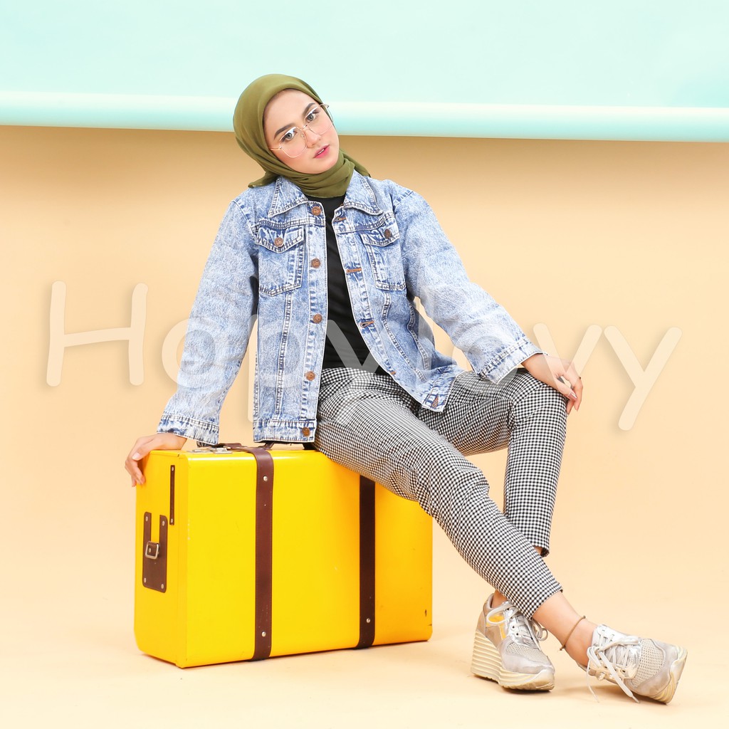 HOPYLOVY - JAKET JEANS NIRINA BIG ACID