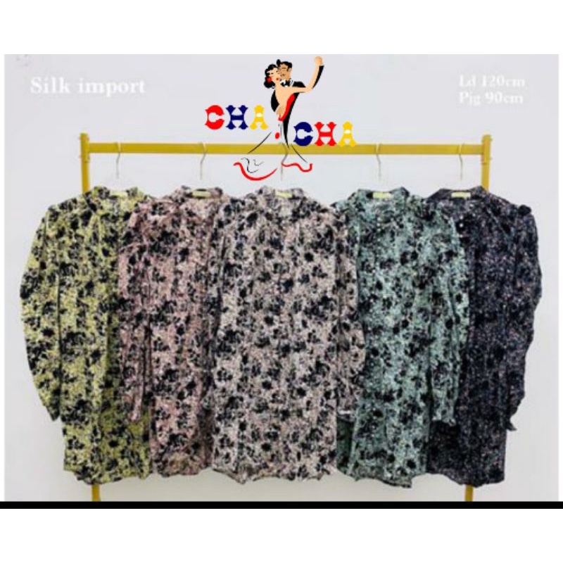 TUNIK VINTAGE / TUNIK MOTIF / TUNIK IMPORT / TUNIK KANCING SERIBU / TUNIK WANITA