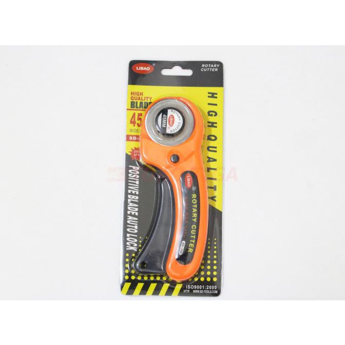 

Mantap Rotary Cutter 45Mm/45 Mm Libao Sd-100 Alat Potong Bahan Pisau Putar Murah