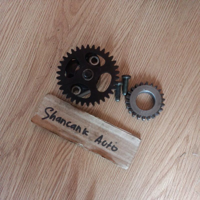 pompa oli, gigi pompa oli,  vega r lama, jupiter z lama, crypton original copotan