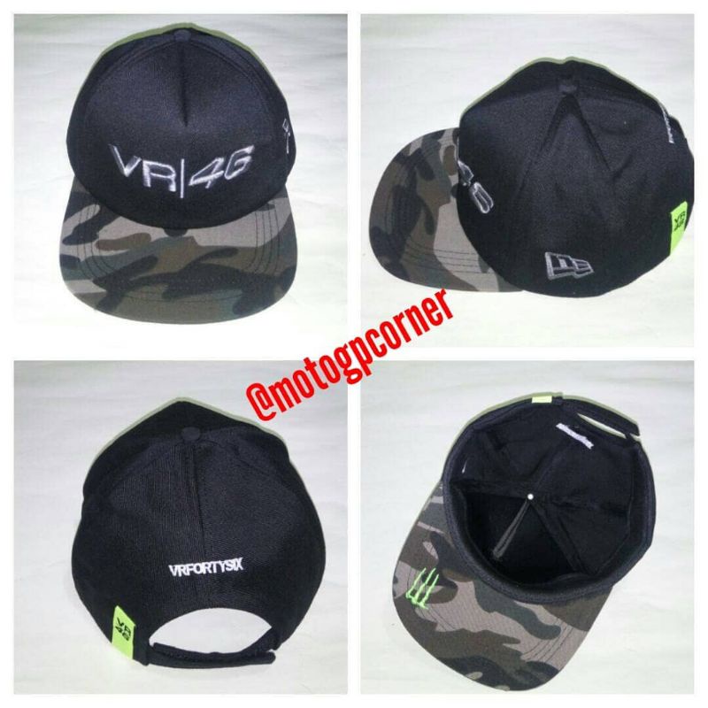 topi motogp rossi army yamaha vr46