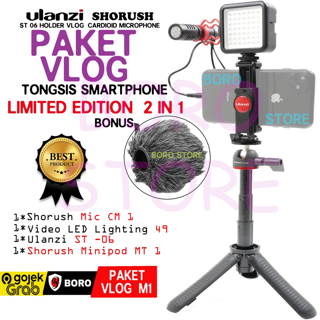 mic vlog hp