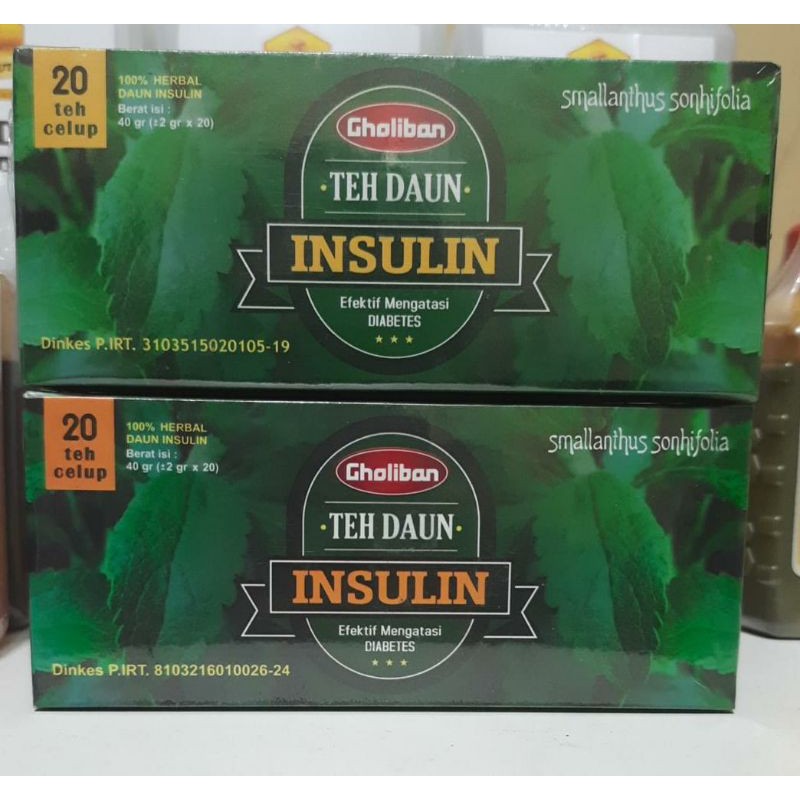 

Teh Daun Insulin Gholiban