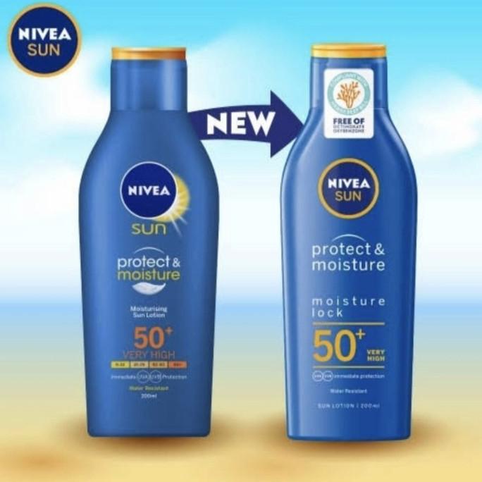 PERAWATAN KULIT NIVEA SUN SPF50 SPF 50 200ML SUNBLOCK BODY LOTION BADAN DEWASA ORI TERBAIK