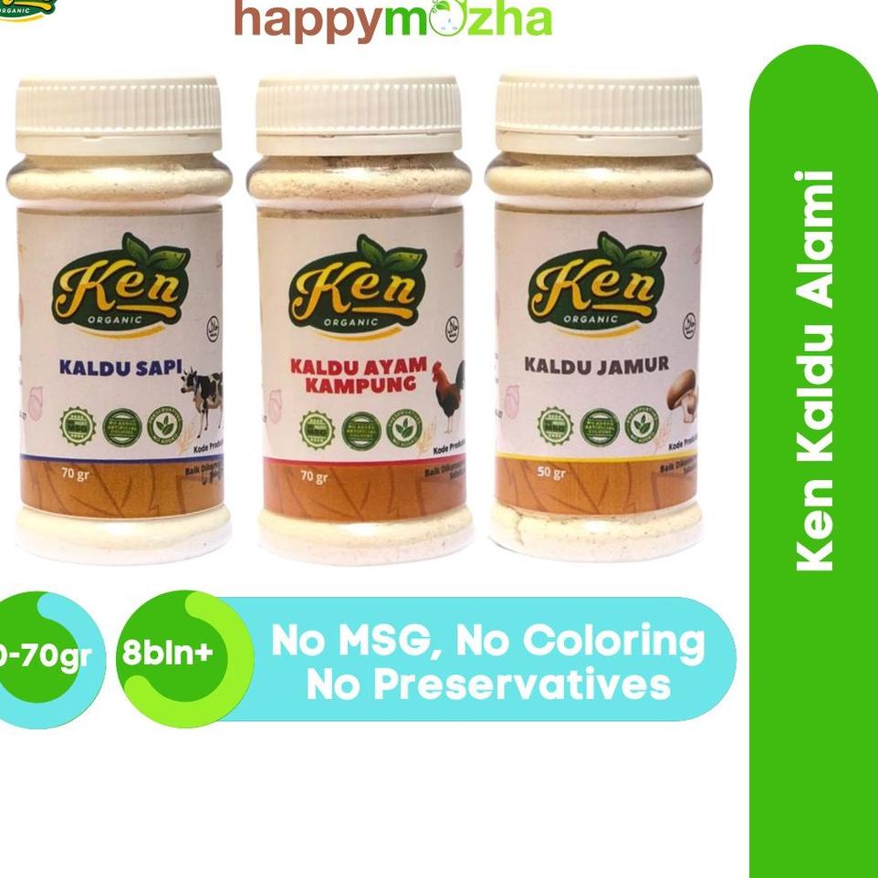 

Harga Khusus--Ken Organic Kaldu Ayam Kampung / Kaldu Sapi / Kaldu Jamur Non MSG 70gr