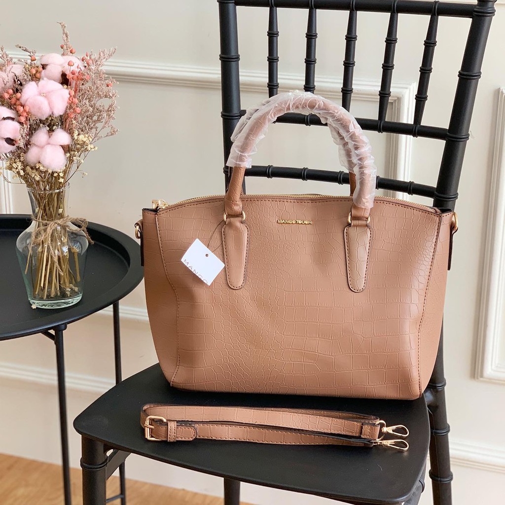 MANGO original tas croco