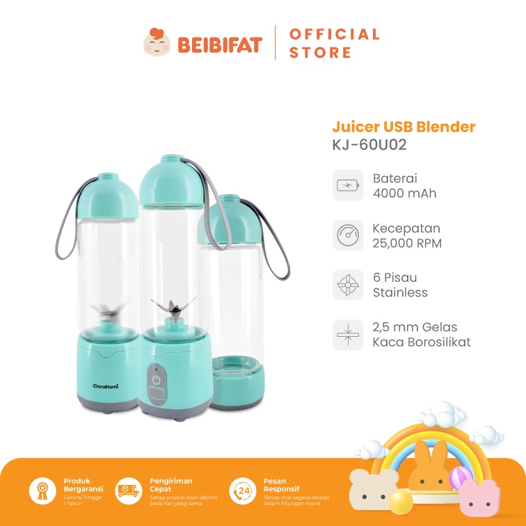 Jual BeibifatJuicer Blender Portable Baby Safe Smart Baby Food