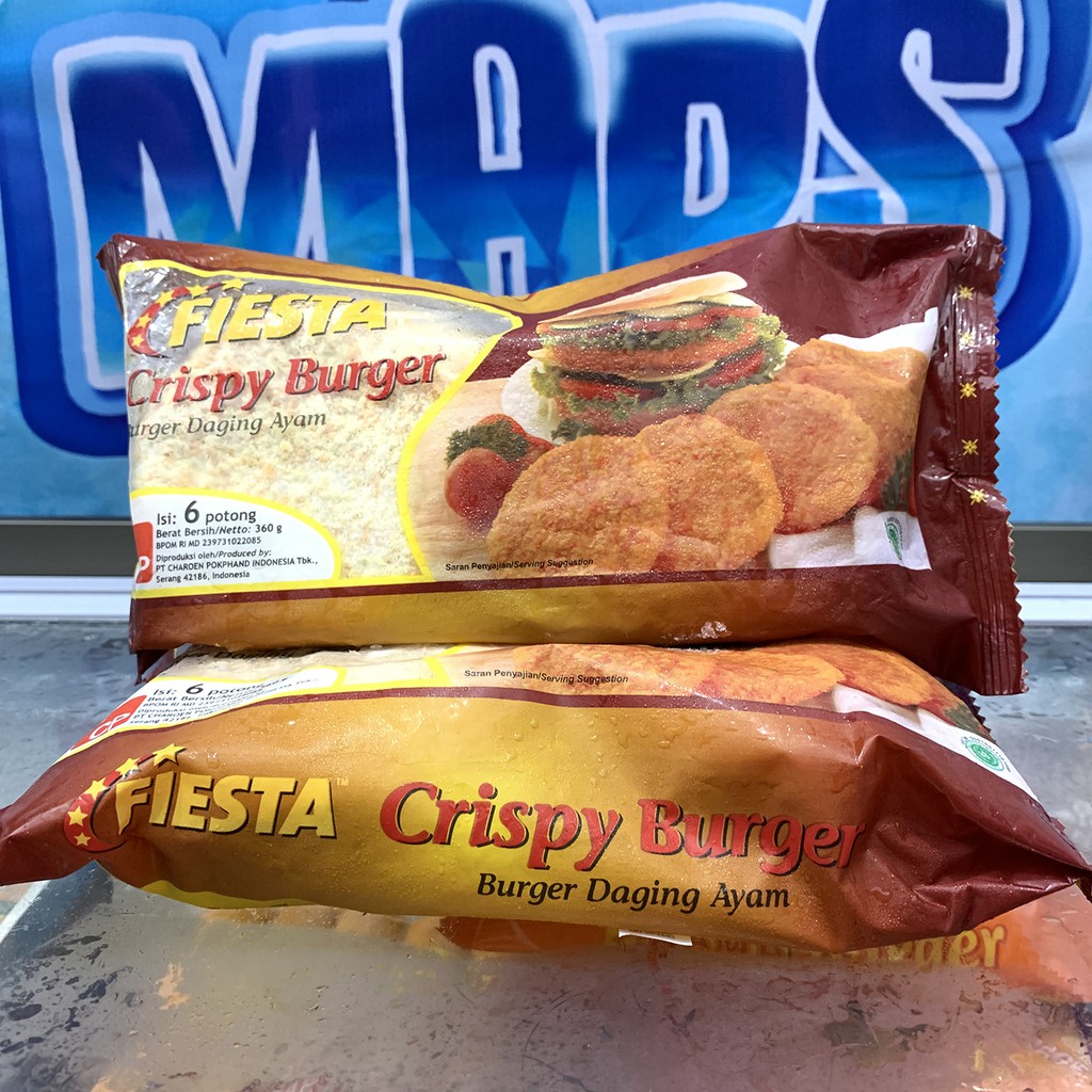 

Fiesta Burger Daging Ayam 360gr - Isi 6