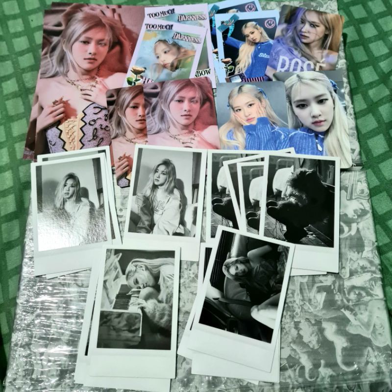Rose Polaroid/Vibe Card/ Photocard Benefit [YG select/Apmus/ Ktown4u] - Official from Solo Album R /