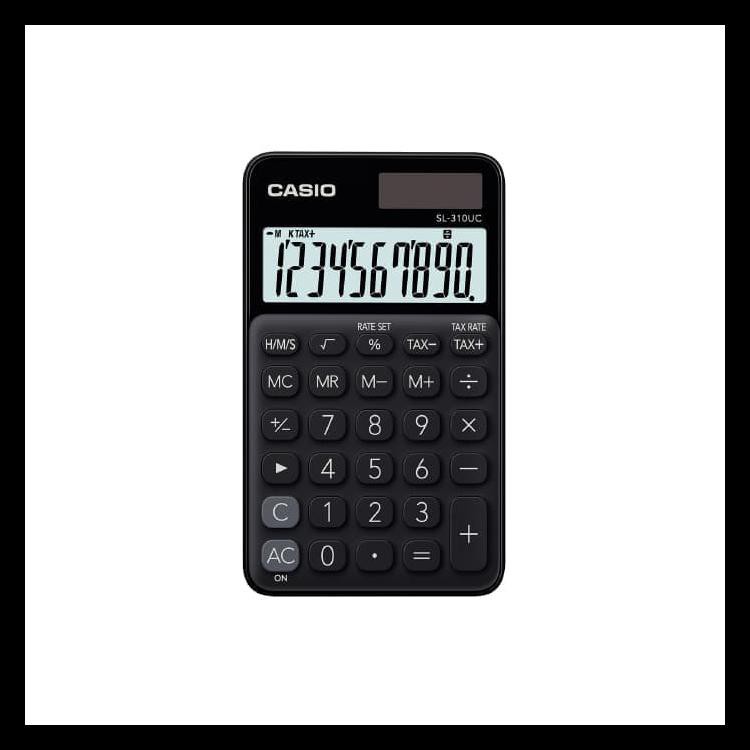

Diskon Casio Colorful Calculator Sl-310Uc-Black Barang Bagus