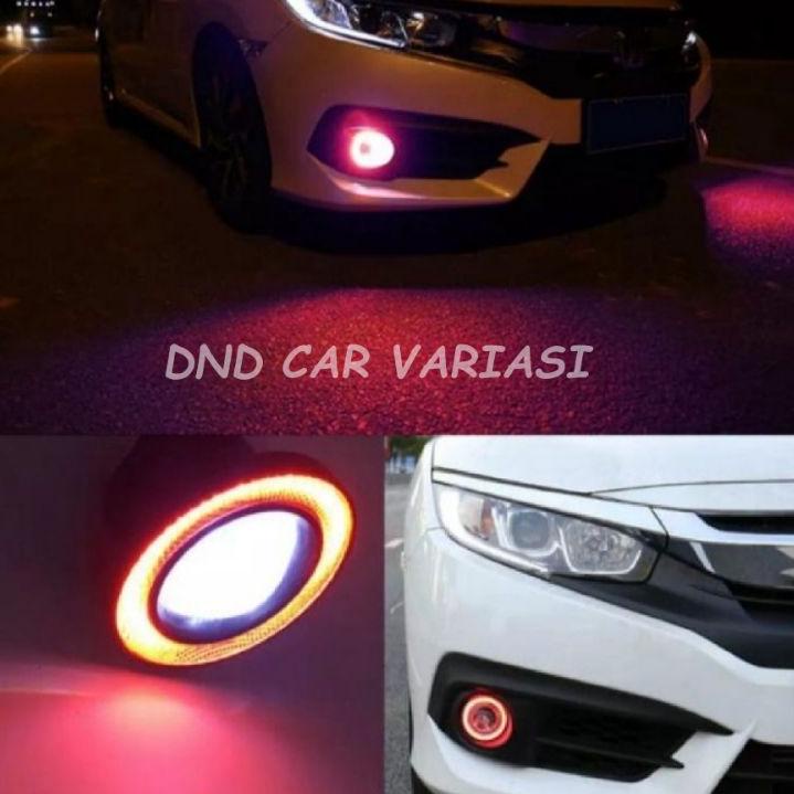 Berkualitas SEPASANG FOGLAMP 89MM VARIASI AGYA AYLA CALYA SIGRA JAZZ AVANZA XENIA VIOS ETIOS RUSH TE
