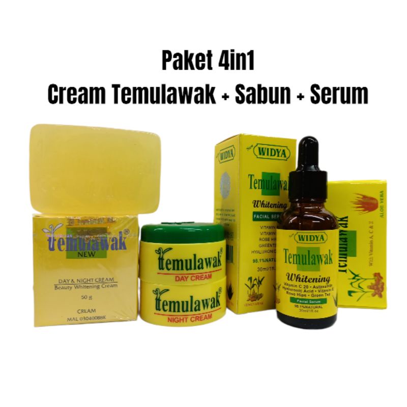 Paket Cream Temulawak Murah Paket Wajah