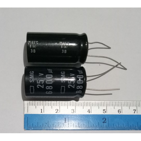 KAPASITOR / ELCO 6800uf 25V 6800 uf 25V