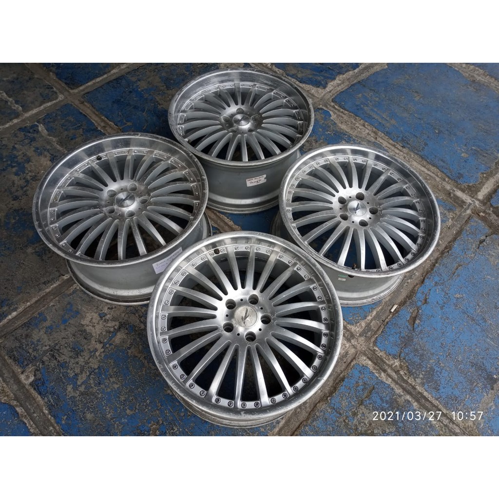 velg seken bekas model brave ring 19x8 95 pcd 5x114 seken murah