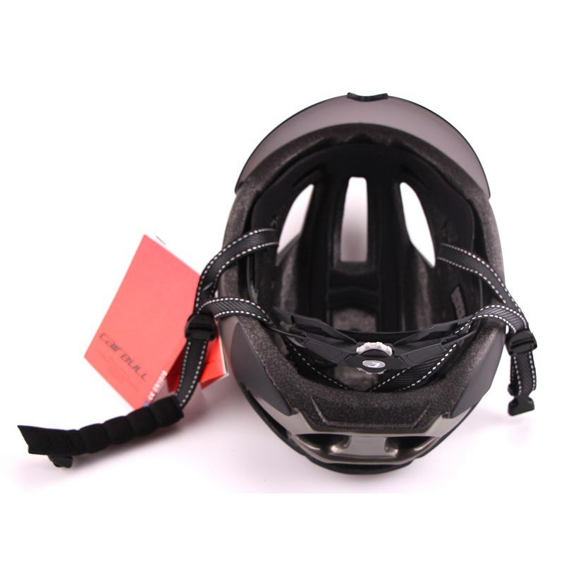 CAIRBULL Helm Sepeda Magnetic Visor Removable Lens - Size L - Black/Gray