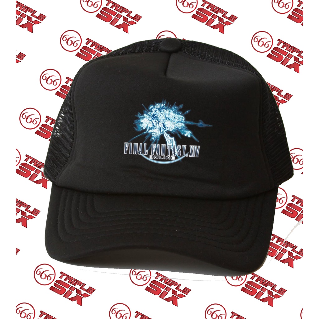 Topi Trucker Gaming Final Fantasy XIV Online