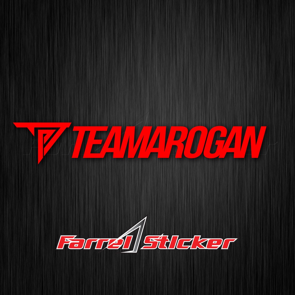 STIKER TEAM AROGAN sticker teamarogan CUTTING