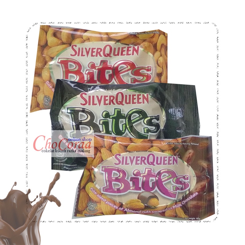 

SILVERQUEEN BITES kemasan 500g