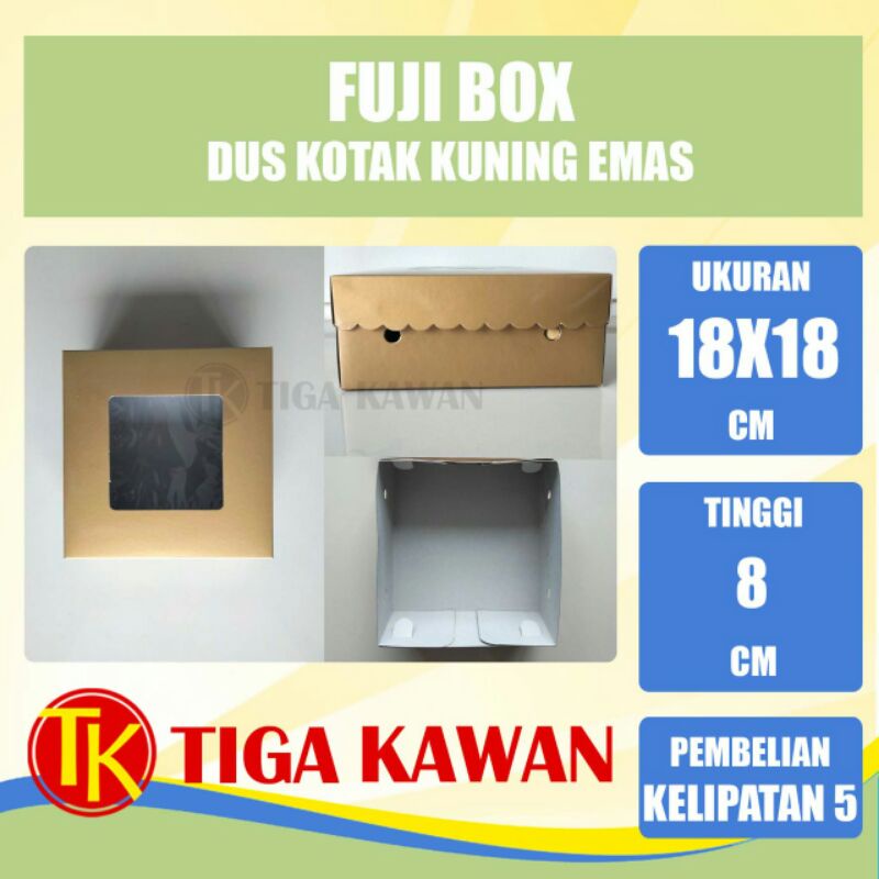 

FUJI BOX - DUS KOTAK-DUS SNACK, KUE, MAKANAN