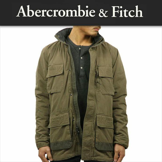 ORIGINAL ABERCROMBIE & FITCH MEN UTILITY PARKA JACKET SPECIAL EDITION