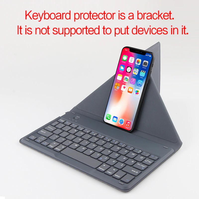 AKN88 - ROCKWARE RW-JP280 Slim Bluetooth Keyboard with Stand Bracket Case