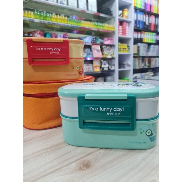 LUNCH BOX / LUNCH BOX SUSUN 2 / RANTANG SUSUN 2