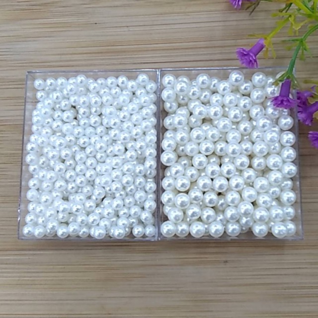 Mutiara tanpa lubang / mutiara putih