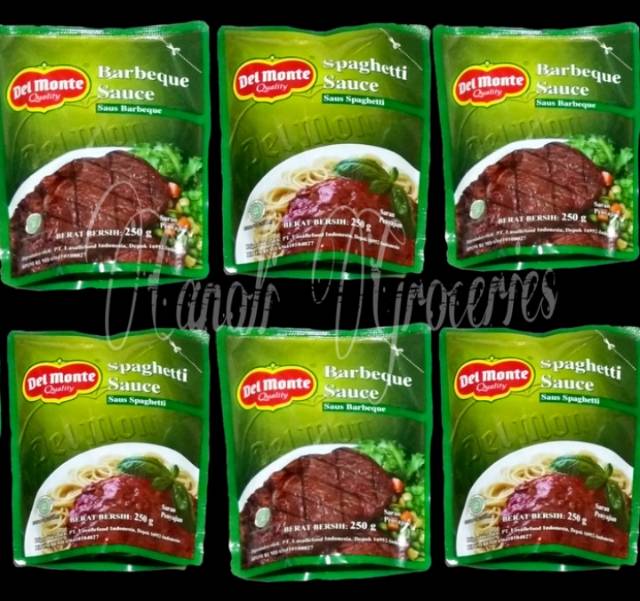 Del Monte Spaghetti dan Barbeque Sauce 250gr delmonte