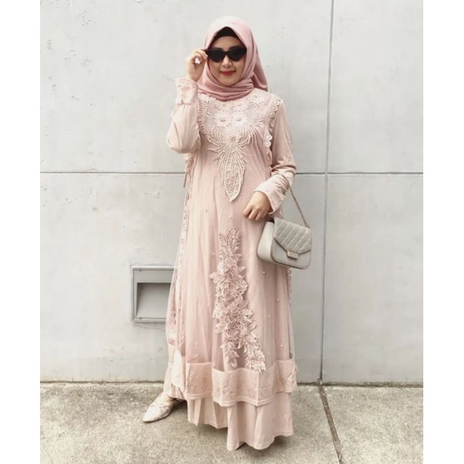 Gamis Mandalika  Aurellya Original Butik