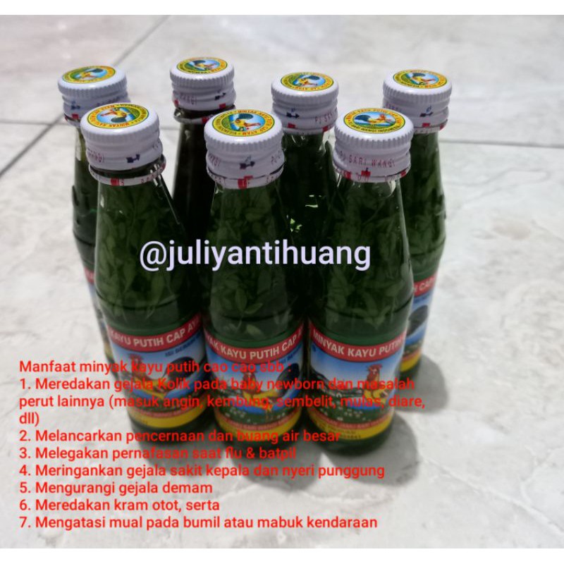 READY STOCK MINYAK KAYU PUTIH CAP AYAM + CAO CAO / DAUN INGGU