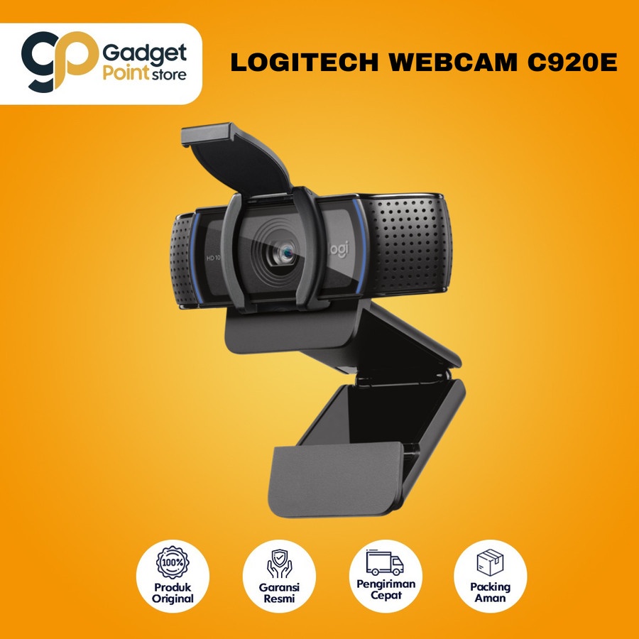 Webcam | Camera PC Logitech C920e HD 1080p - Original Garansi Resmi 3 tahun