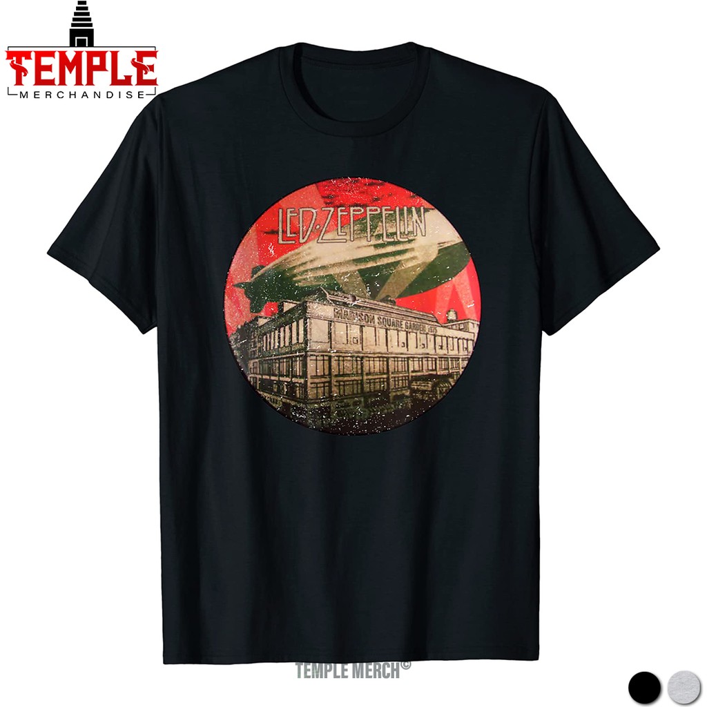 Baju Kaos Band Led Zeppelin Madison Square Garden 1975 | Temple Merch