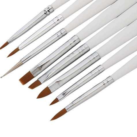 

➻ ZEBRA KUAS BRUSH 8PCS DEKORASI KUE LUKIS CAT KUKU FONDANT CAKE PAINT ART LUSTER DUST PEWARNA HIAS