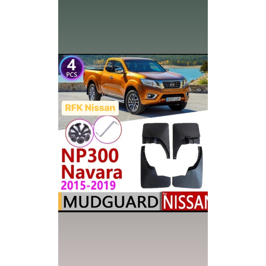 Karet Lumpur Mudguard Nissan Navara NP300 D23 OEM