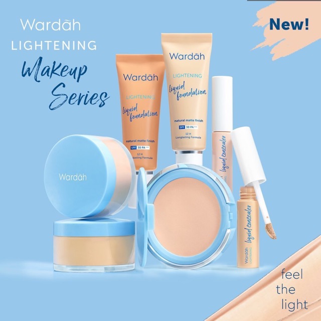 [BACA DESKRIPSI] Wardah Lightening Makeup Series