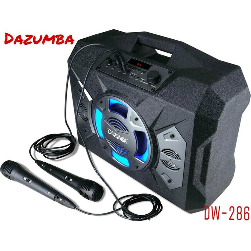Speaker Dazumba DW286 Boombox Bluetooth - Speaker Karaoke Dazumba DW 286 bluetooth FREE MIC