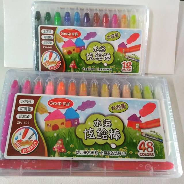

Crayon Grasp 48 warna BONUS (12 w)Promo (Ori)/PROMO CRAYON 48 W