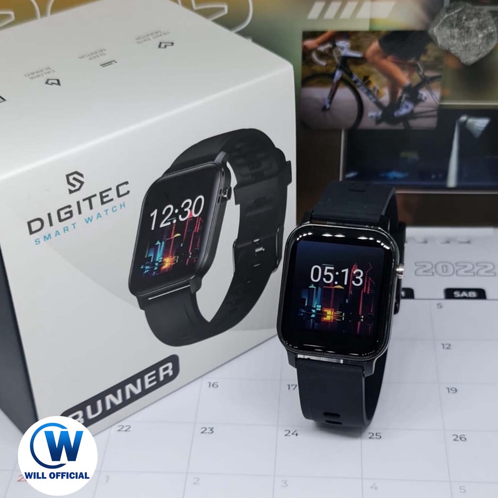 GROSIR Original Smartwatch DIGITEC DG SW RUNNER / DG-SW-RUNNER Smart Watch Smartwatch RUNNER RAPID P