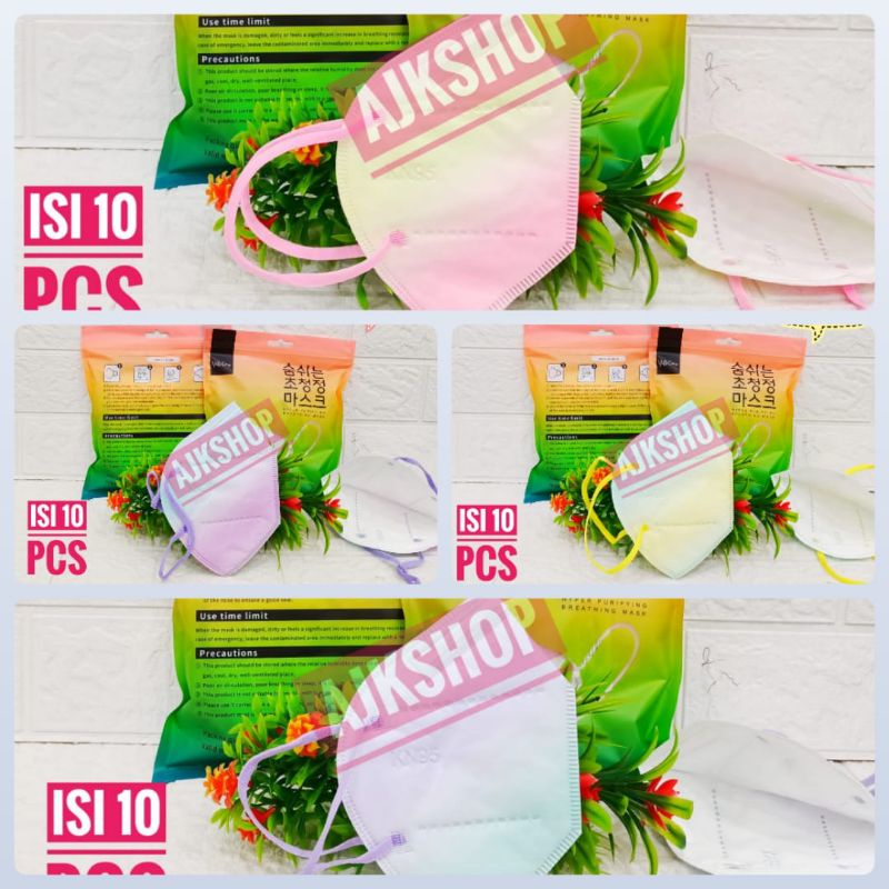 Masker KN95 isi 10 pcs/sachet