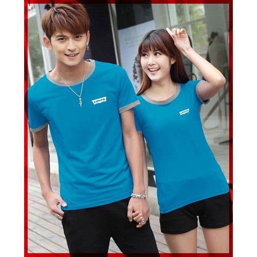 paling murah kaos couple baju couple lengan pendek murah levis turkis