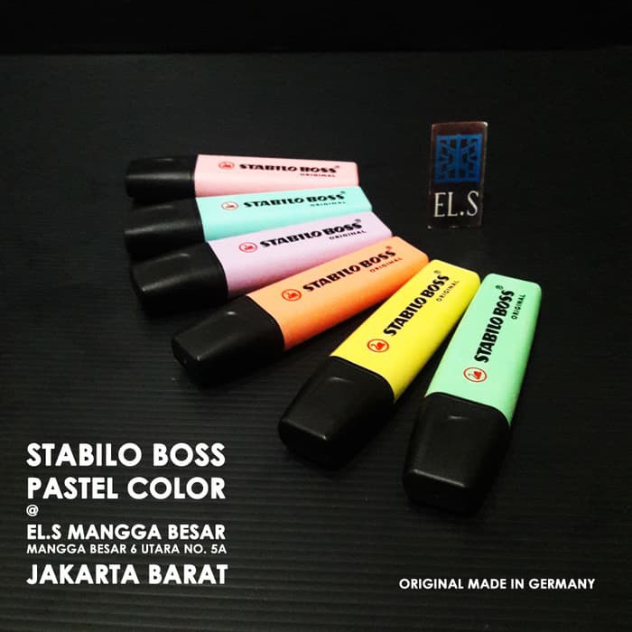 

Stabilo Warna Warni - Highlighter - Stabilo Pulpen Stabilo Boss Pastel Colors - Hint Of Mint Produk