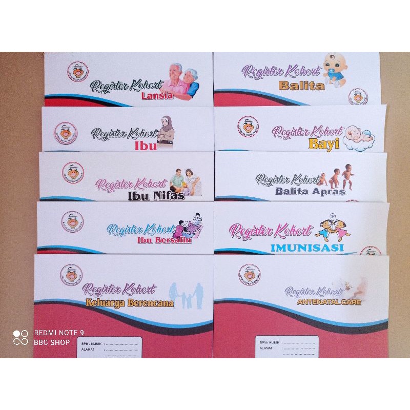 Jual Paket Lengkap Buku Register Kohort Judul Indonesia Shopee Indonesia